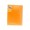 A4 Clear File 40 Pockets Transparent Orange